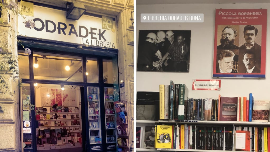 Dopo 25 anni chiude a Roma la storica libreria Odradek