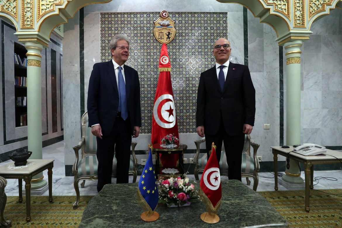 Gentiloni: «Sui migranti non lasceremo sola la Tunisia»