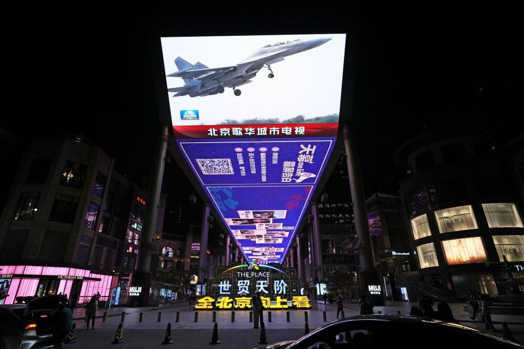 La Cina manda messaggi: un drone-scorpione intorno a Taiwan