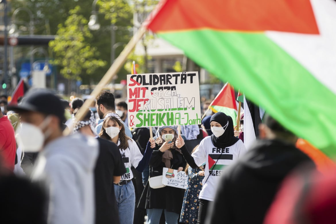 Bavaglio tedesco, repressa ogni solidarietà alla Palestina