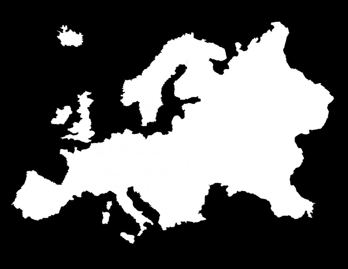 Cartina dell'Europa