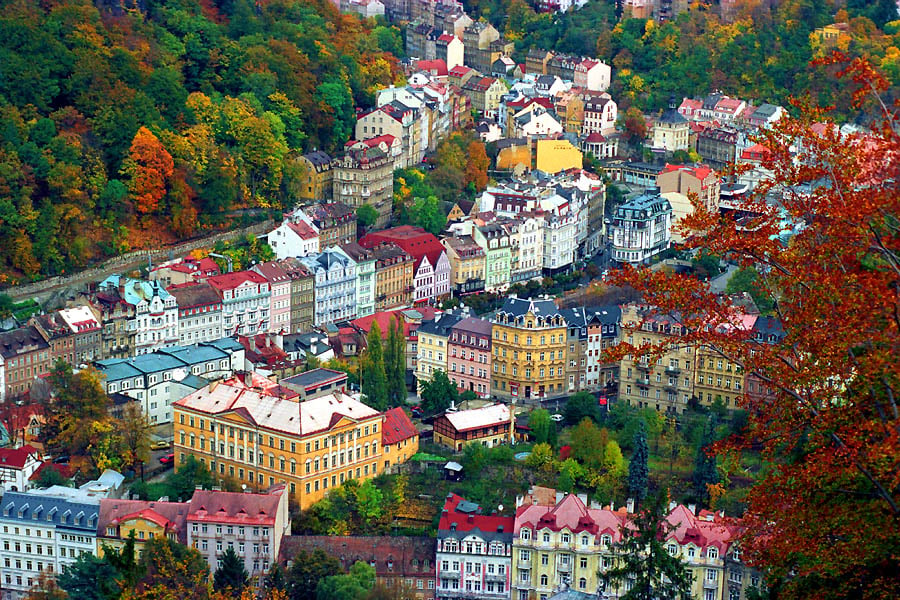Karlovy Vary, una passeggiata nel cinema