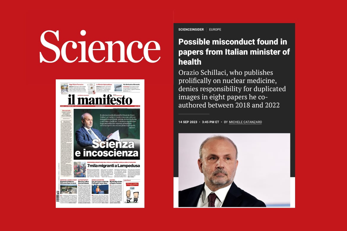 Science conferma l’inchiesta del manifesto sul ministro Schillaci