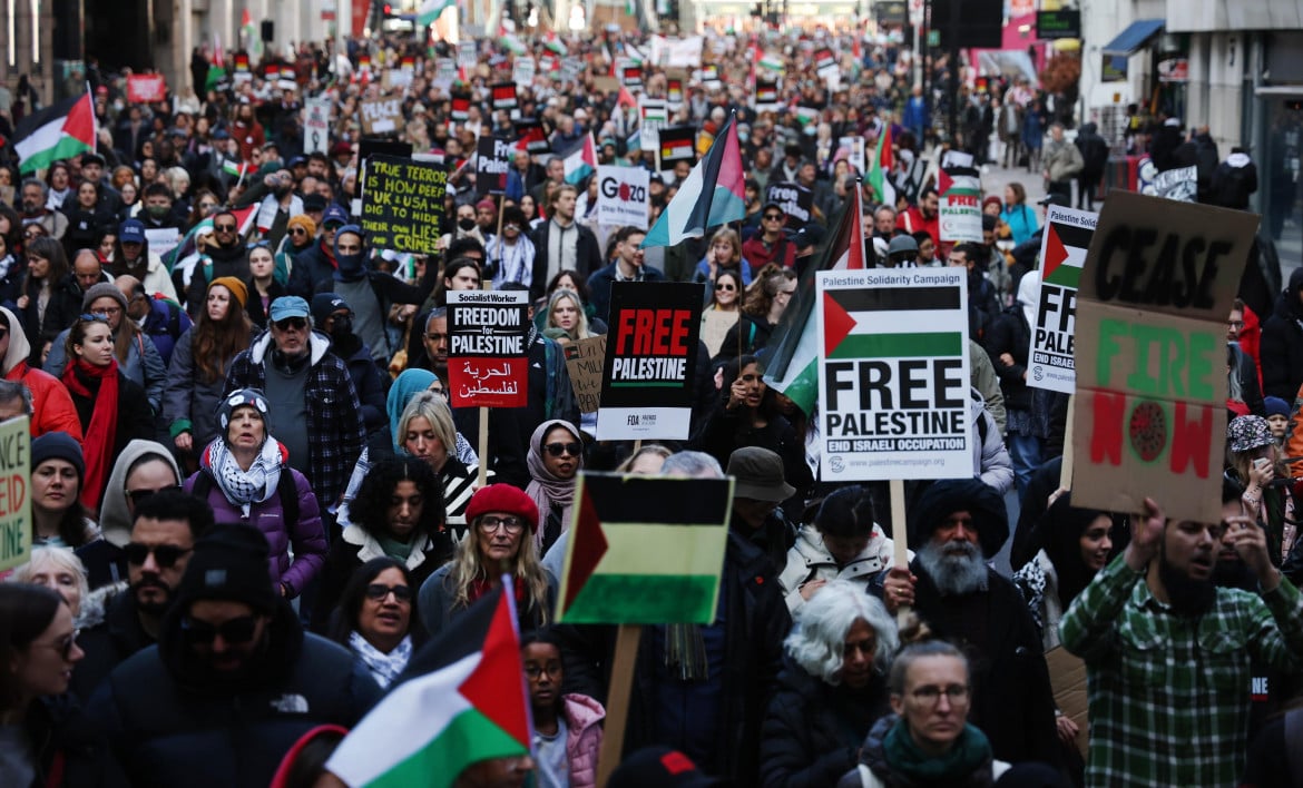 La più grande: 800mila a Londra per la Palestina