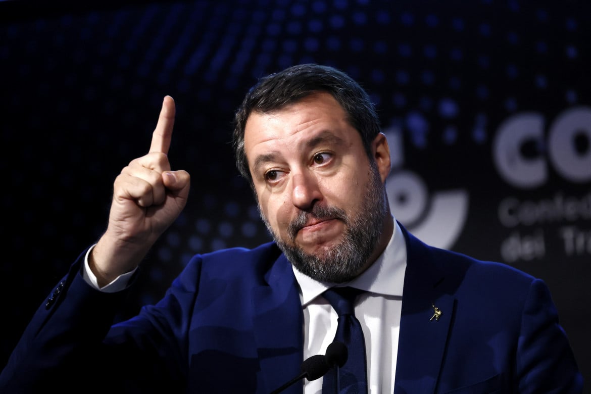 Matteo Salvini foto di Cecilia Fabiano /LaPresse