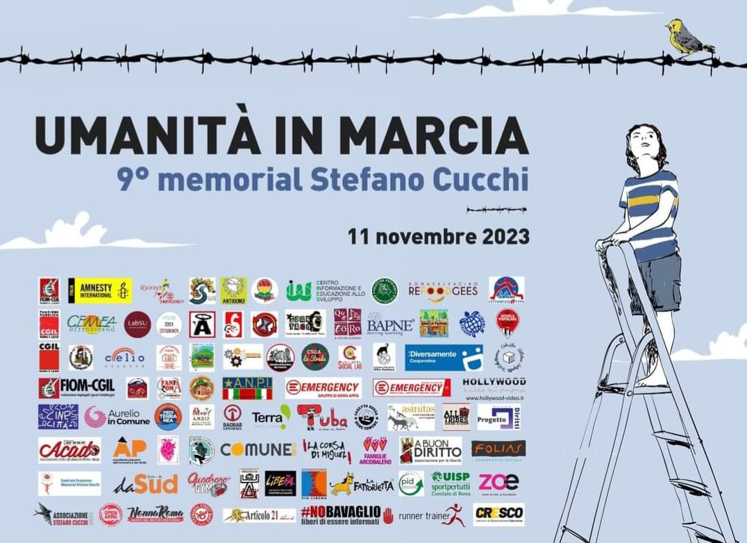 «Umanità in marcia»: l’11 novembre la nuova edizione del memorial per Stefano Cucchi