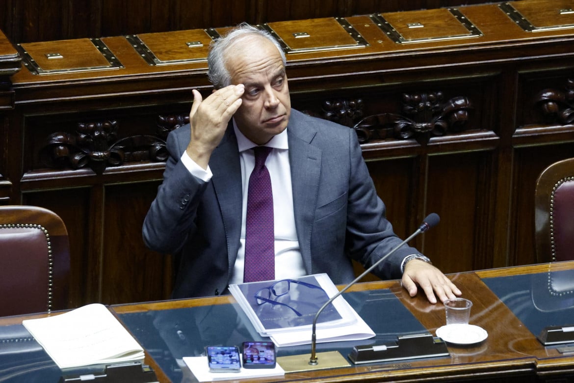 Il ministro dell'Interno Matteo Piantedosi, foto Ansa