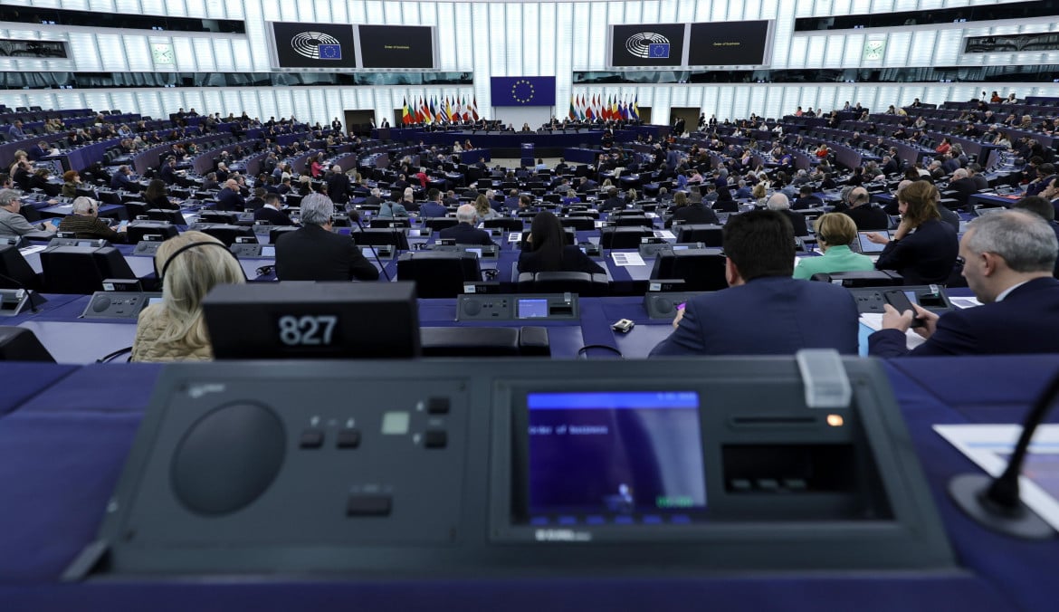 Il parlamento europeo foto Ansa