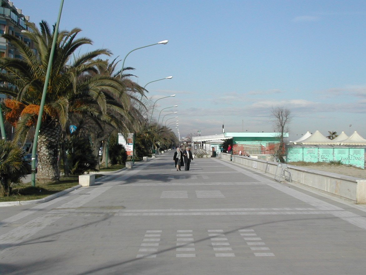 Il lungomare di Pescara in inverno foto wikipedia