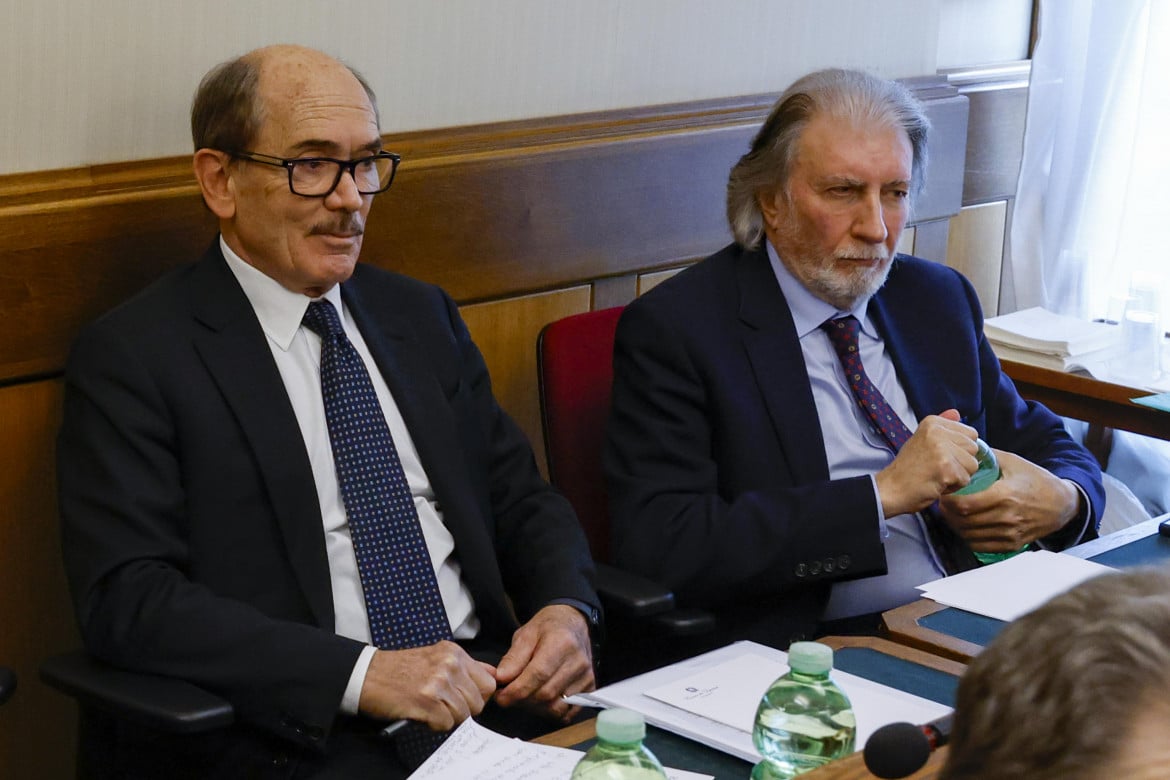 Federico Cafiero de Raho e Roberto Scarpinato in Commissione antimafia foto Ansa