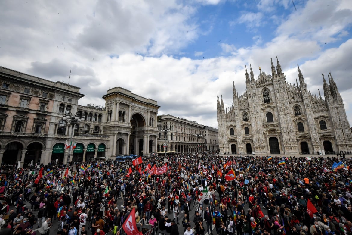 Milano, alla festa per la Liberazione del 25 aprile