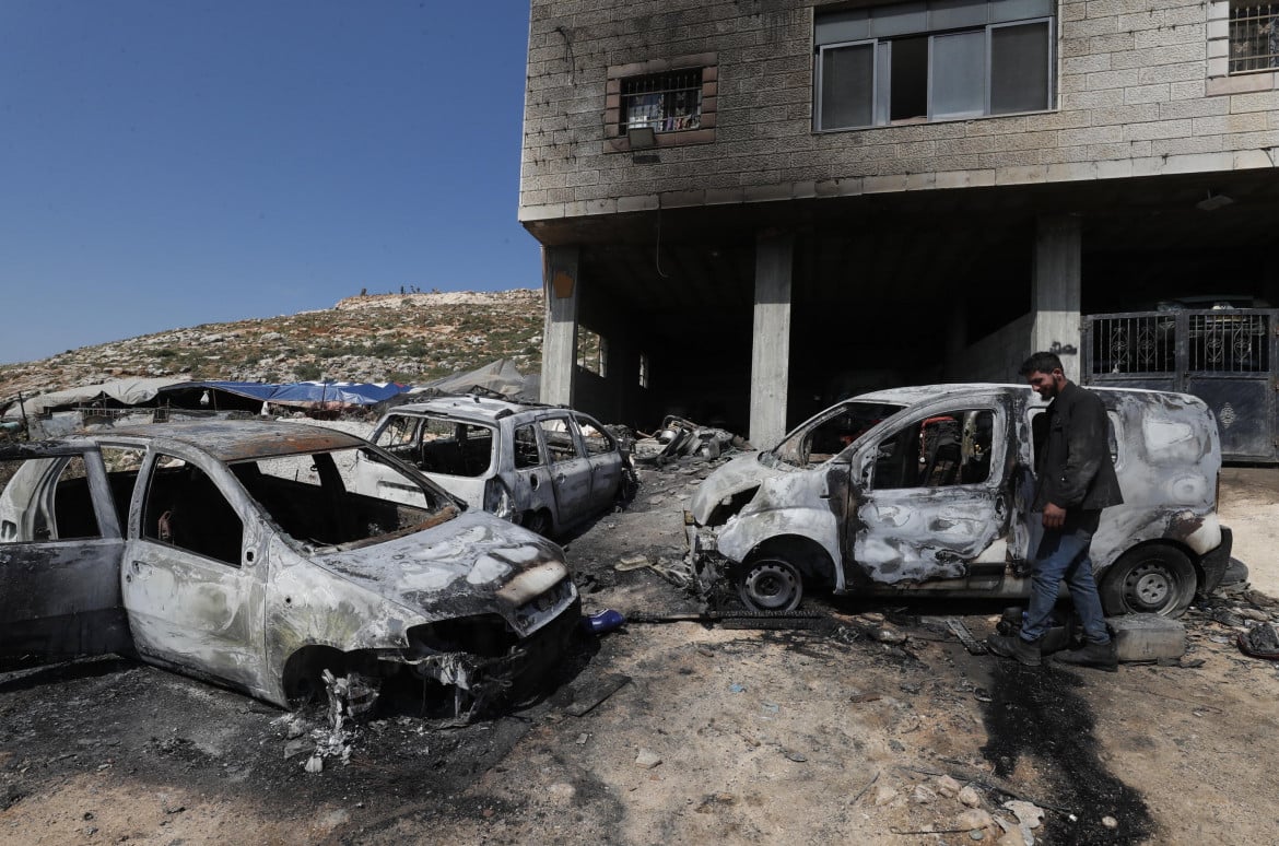 Cisgiordania. Case palestinesi bruciate dai coloni israeliani