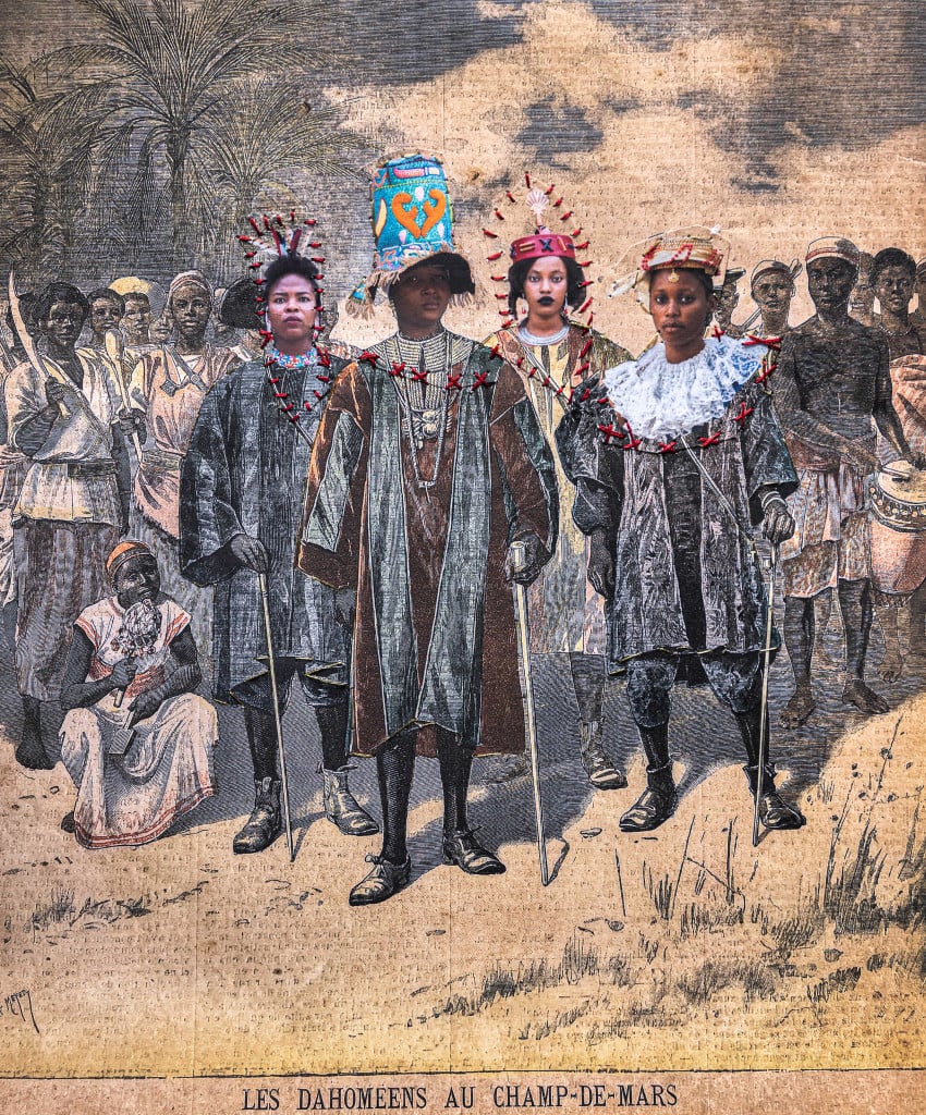 Ishola Akpo, «Kpodjito II», 2023, serie «Traces d’une reine»