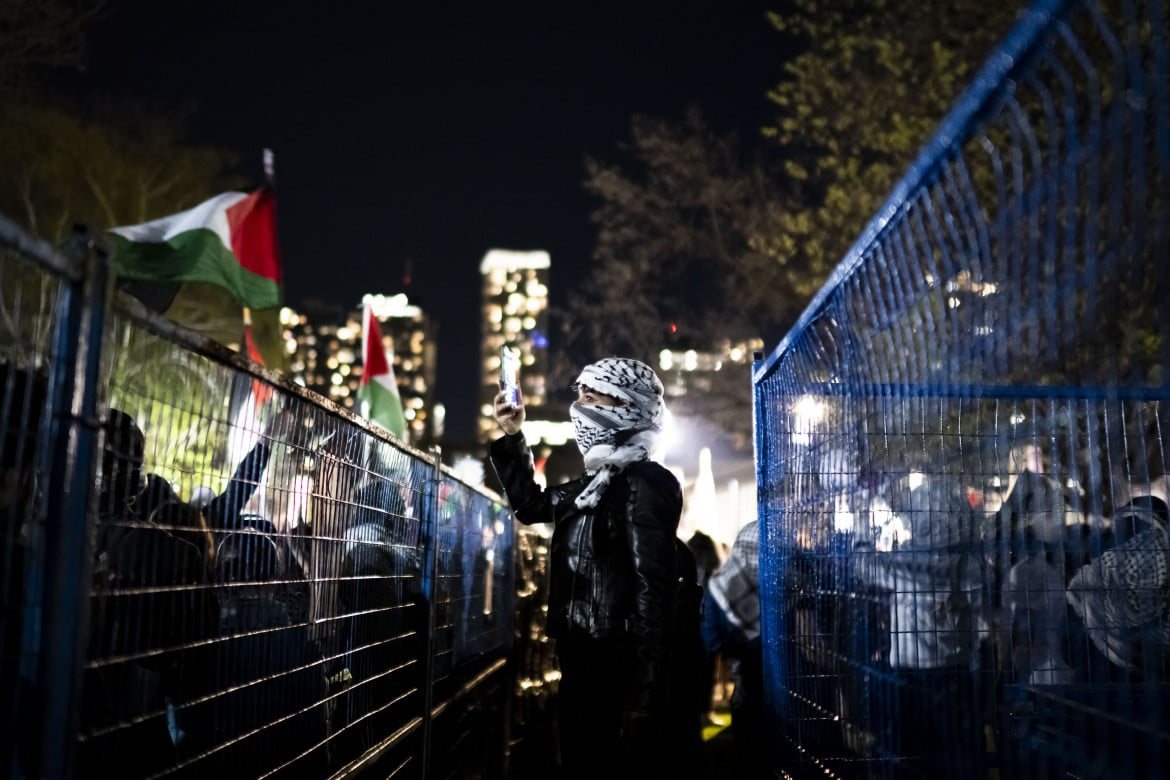 Protesta pro-Palestina all’Università di Toronto