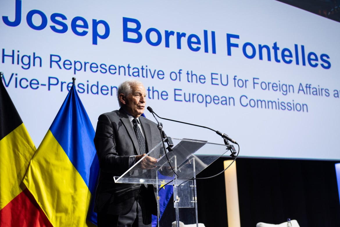 Josep Borrell all’EU-Ukraine Defence Industries Forum foto european council