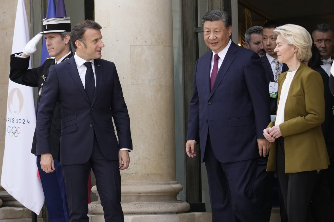 Macron, Xi e von der Leyen all’Eliseo