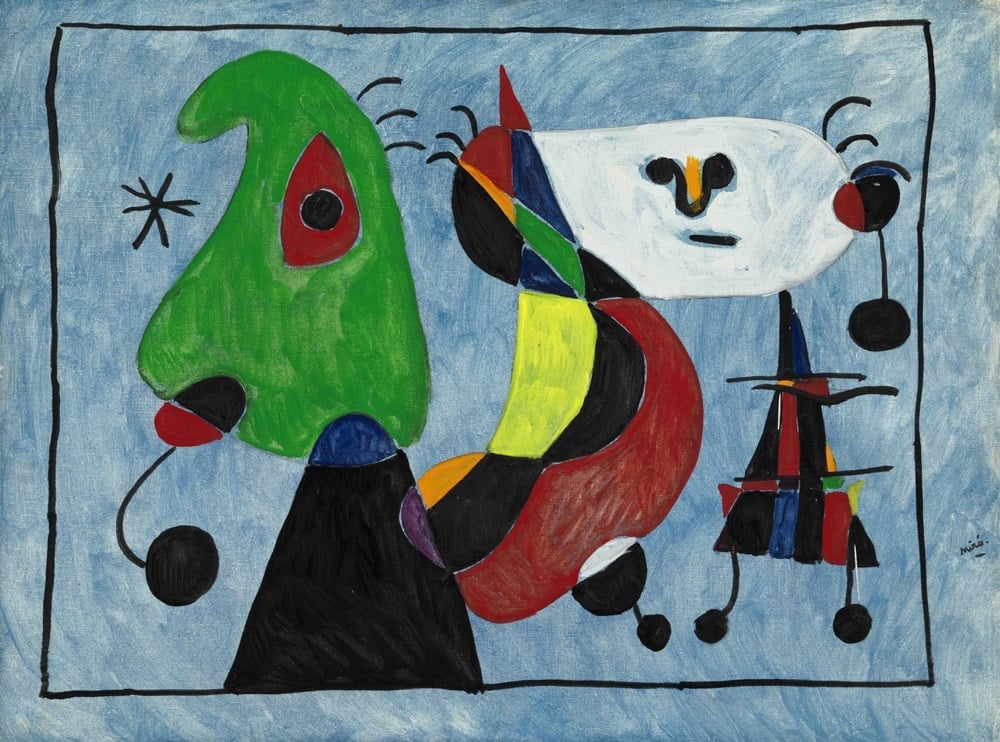Joan Mirò, «Senza titolo», 1947