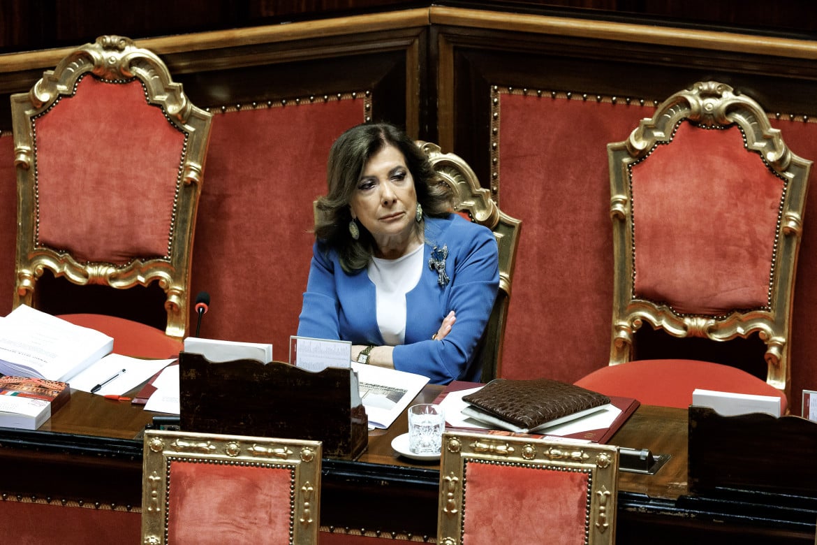 Las ministra delle riforme Elisabetta Casellati