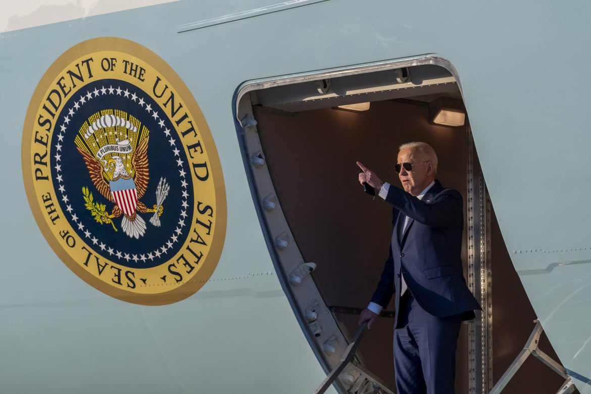 Joe Biden e l'Air Force One