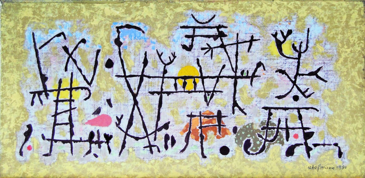 Otto Hofmann, allievo in aggiornamento di Klee e Kandinsky