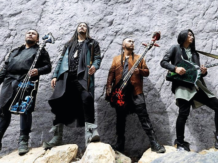 Il gruppo folk-metal The Hu - Ap