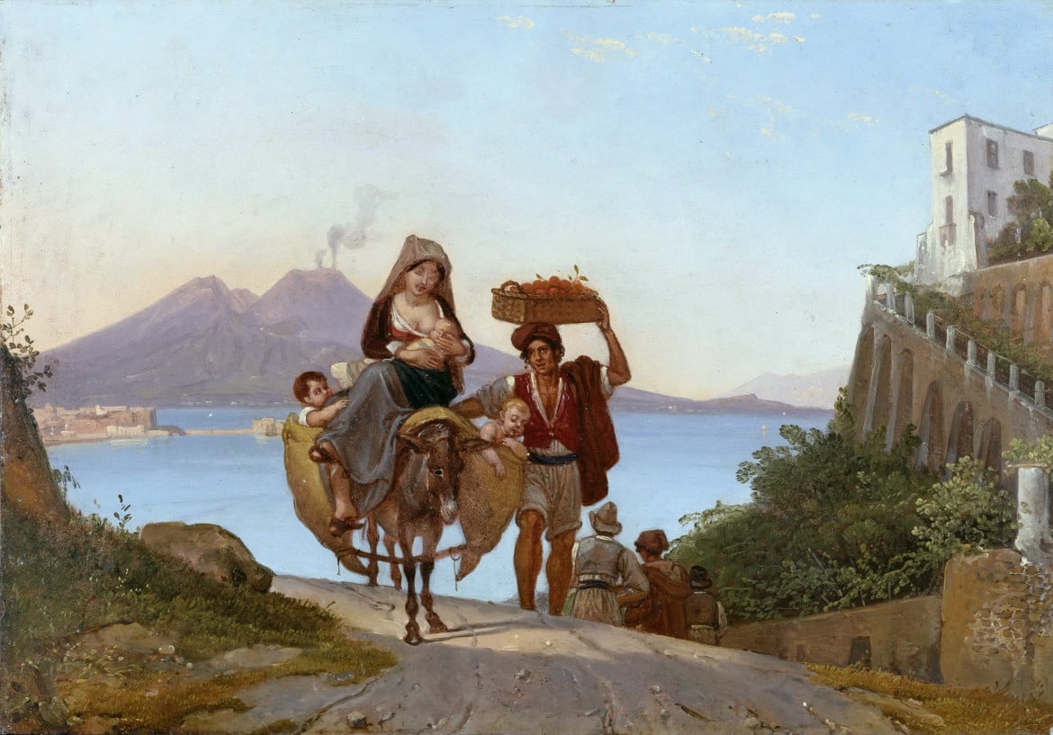 Franz Ludwig Catel, Golf von Neapel mit Fruchthändler, 1822, Berlino, Alte Nationalgalerie