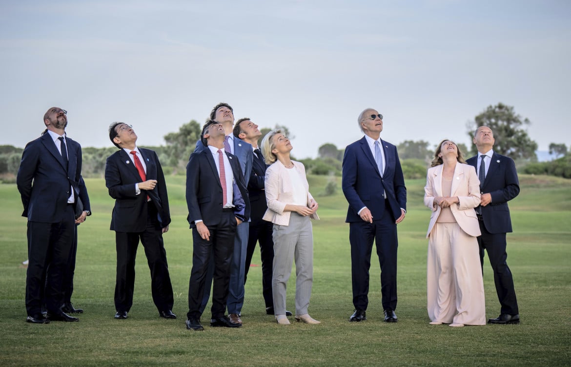 I membri del G7 in Puglia