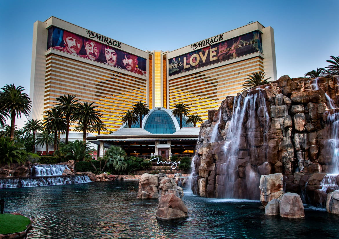 Il casino Mirage a Las Vegas, foto GettyImage