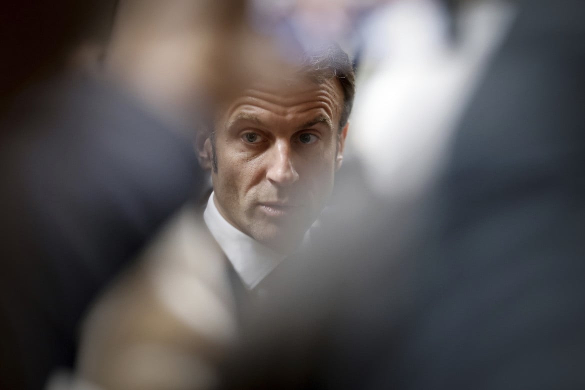 Macron foto Ap