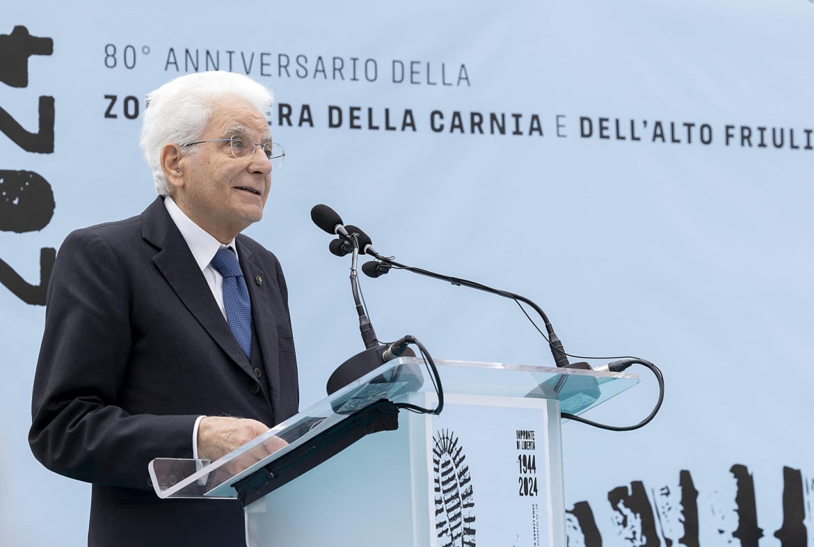 Carnia libera, Mattarella: «Fascismo complice della ferocia nazista»