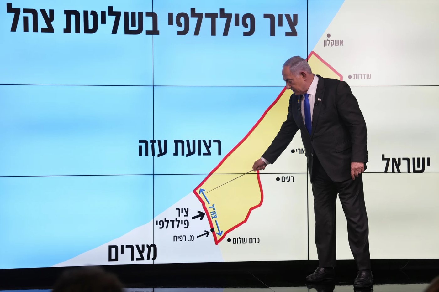 Netanyahu rilancia: «A noi il Filadelfia». Rabbia in Egitto