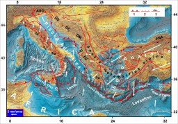08storie terremoto Ricostruzione quadro tettonico - cinematico Area mediterranea centrale