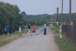 Profughi nei pressi di Szeged