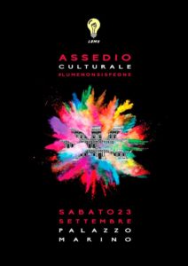 Milano, sabato 23 settembre «Assedio culturale» a palazzo Marino