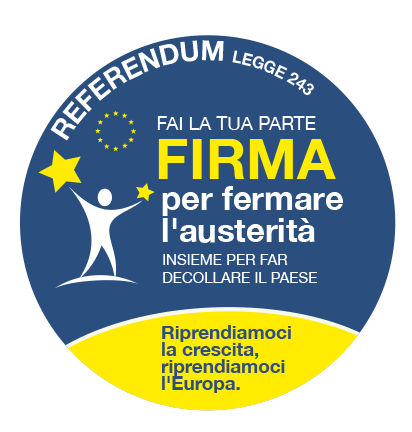 No fiscal Compact, oggi a Roma la raccolta firme per il referendum