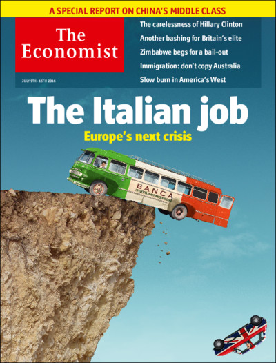 Economist: «Se esplode la crisi delle banche Renzi rischia al referendum»