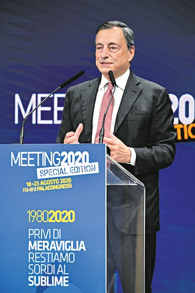 Draghi, discorso politico: andare oltre l’emergenza