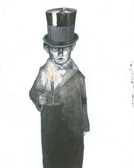 Ritratti fantasmagorici e «weird» nel diario grafico di Edward Carey